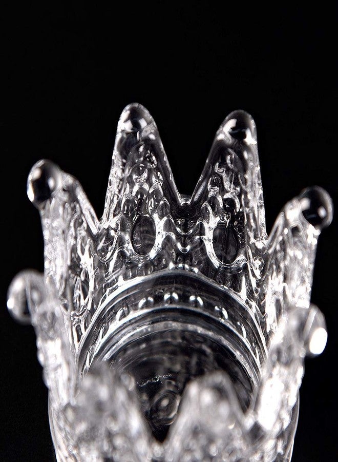 KADS 2 PCS Crown Nair Art Acrylic Liquid Powder Glass Dappen Dish Cup Nails Art Pen Holder Nail Crystal Bowl Dapping Dish Glass Crystal Cup - Image 5